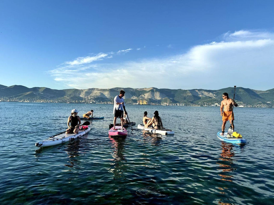 Прогулки на SUP-досках в Новороссийске – Sunny Day SUP